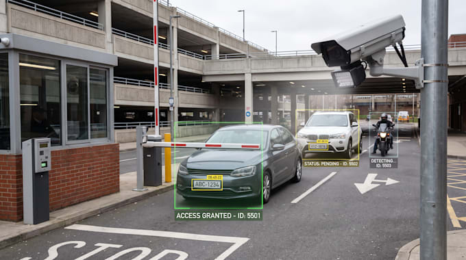 build license plate recognition anpr vehicle detection system with opencv