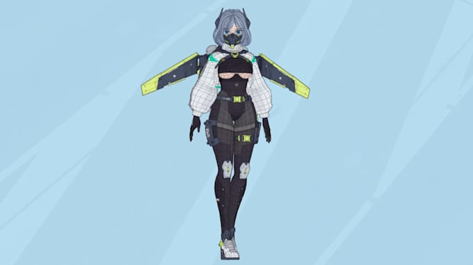 fix, edit, port and pro rig vrchat model, vroid, vrm, mmd, gmod koikatsu warudo