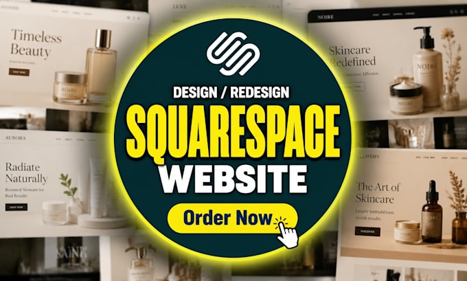 build, design or redesign a modern squarespace website development