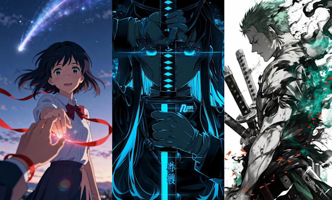 do an anime character