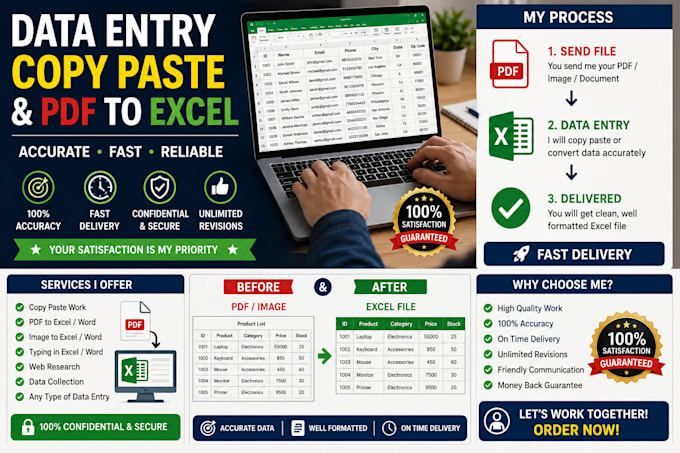 reformat, clean, and convert pdf to excel with exact layout
