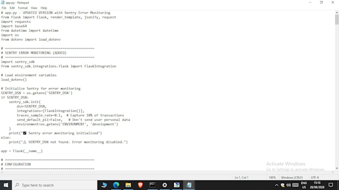 debug and fix your python code