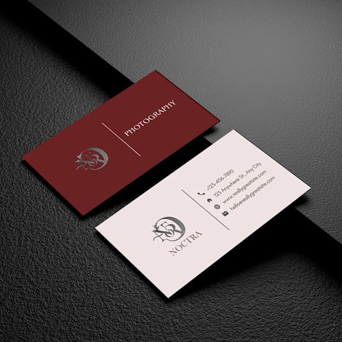 design modern business cards and letterheads