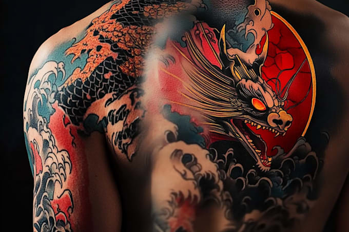 create a tattoo design of tattoo sleeve