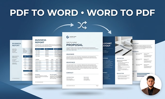 design redesign and format professional PDF documents