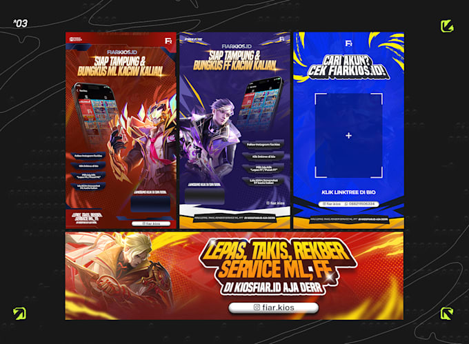 make you cool game store banner design