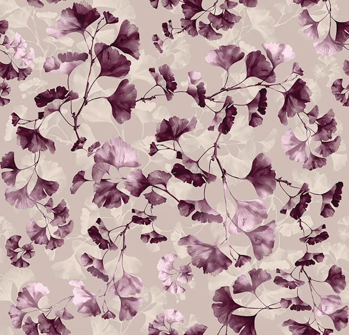 design watercolor seamless pattern and textile graphics