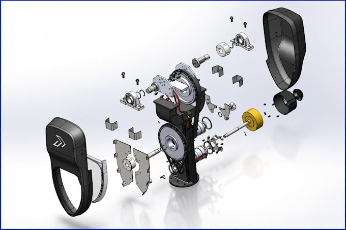create professional product assembly and 3d cad assembly and animation