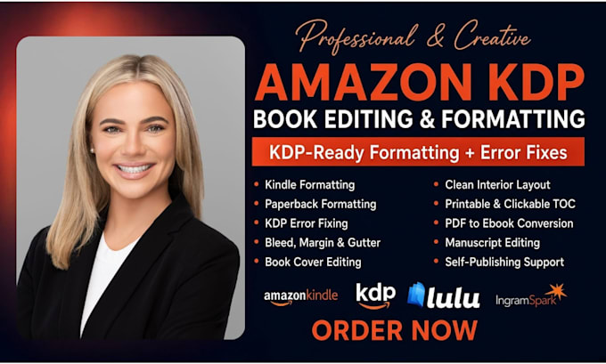 do kdp book editing amazon kdp ebook and paperback formatting book layout design