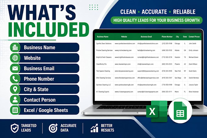 generate USA cleaning leads