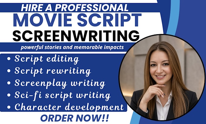 movie script movie script writing screenplay screenwriting feature screenplay TV