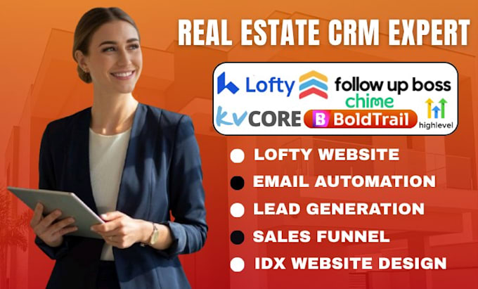 kvcore boldtrail gohighlevel automation, lofty crm zapier integration wise agent