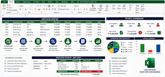 manage your payroll and HR operations