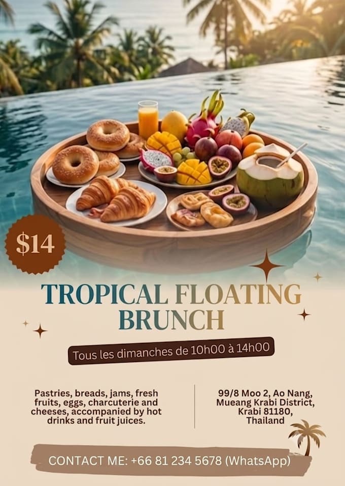 design professional luxury hotel flyers, resort menus