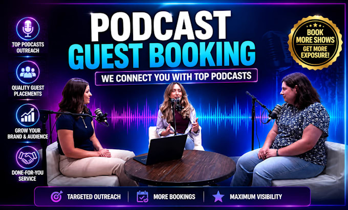 secure podcast guest interviews for authors and experts