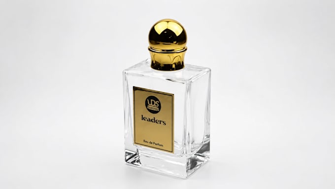 design custom perfume caps and bottle closures in 3d cad