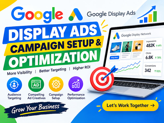 create and manage google display ads compaigns
