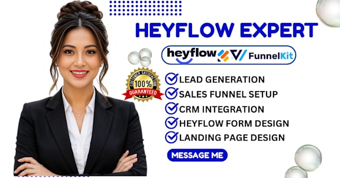 build high converting heyflow funnels, heyflow forms and lead generation systems