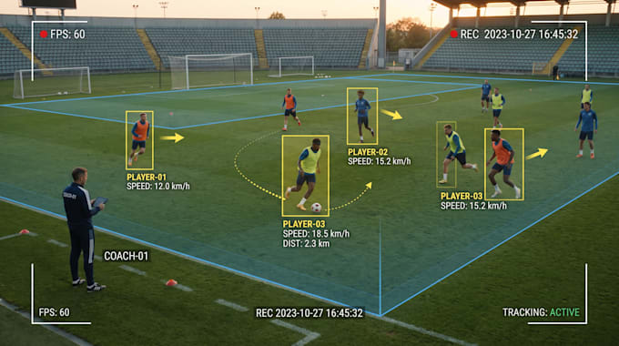develop real time sports player tracking and performance analytics software