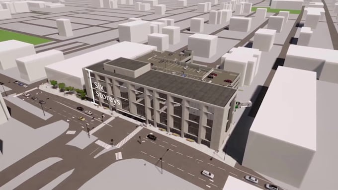 create 3d industrial animation, architectural animation waikthrough