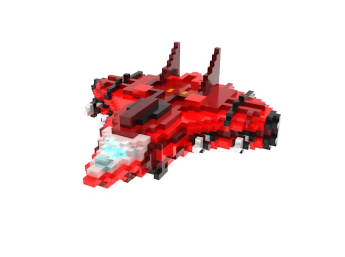 create custom voxel art, minecraft 3d models, mobs, items, characters and assets