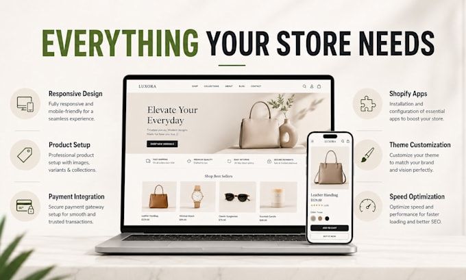 build a modern conversion focused shopify store