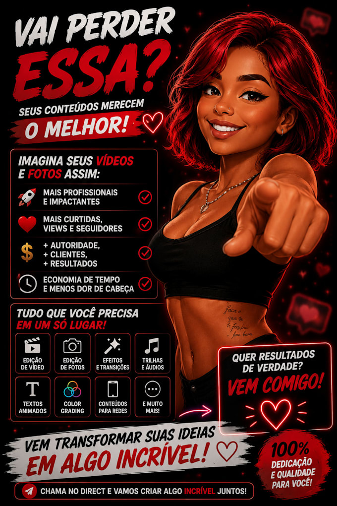editores de vídeos e fotos