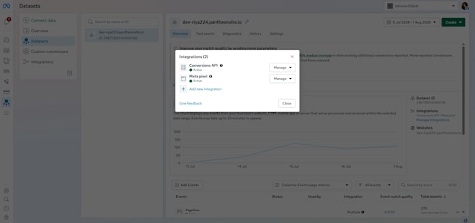 setup or fix facebook pixel and conversion API for accurate tracking