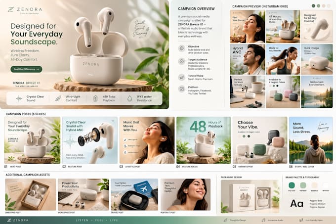 design eye catching commercial ads for products