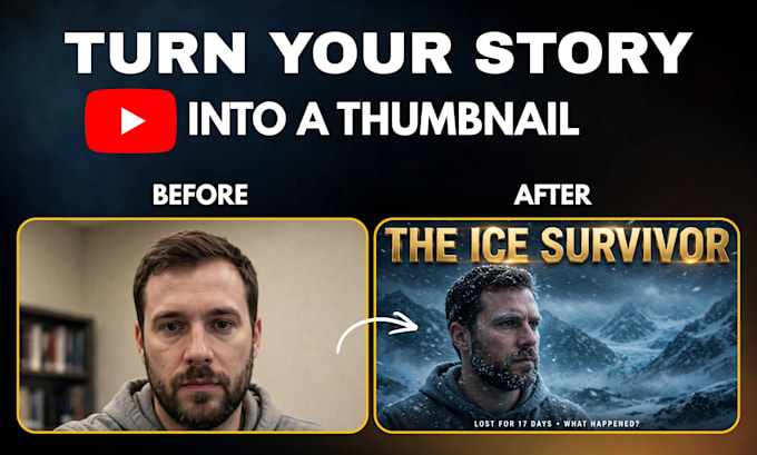 design 2 cinematic documentary youtube thumbnails