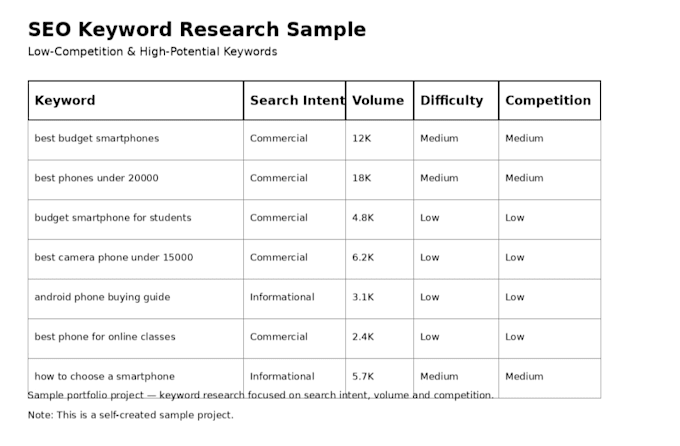 do SEO keyword research