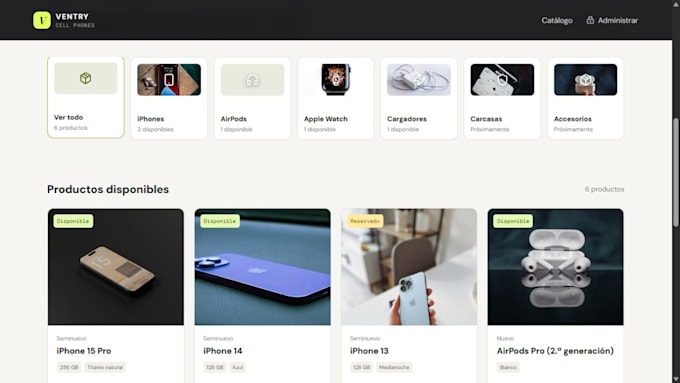 build an online product catalog for your store
