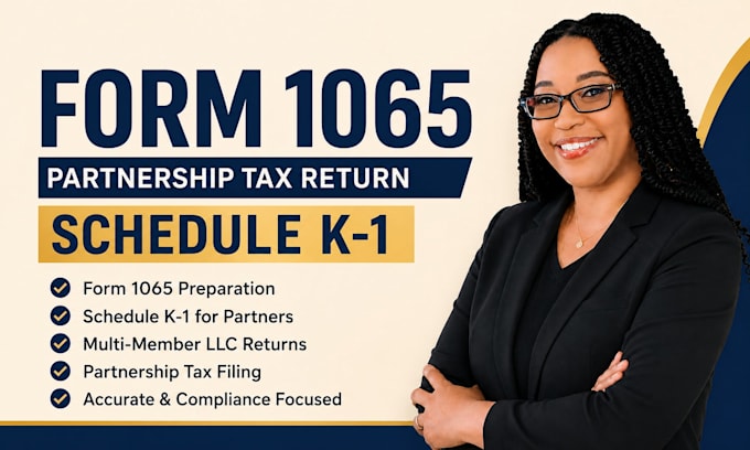 prepare your late form 1065 partnership tax return and schedule k1 for your llc