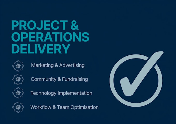 project manage your marketing or operations project