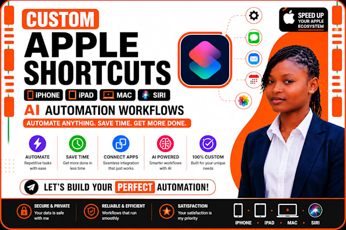 create apple shortcuts ios automation siri ai API integrations and workflows