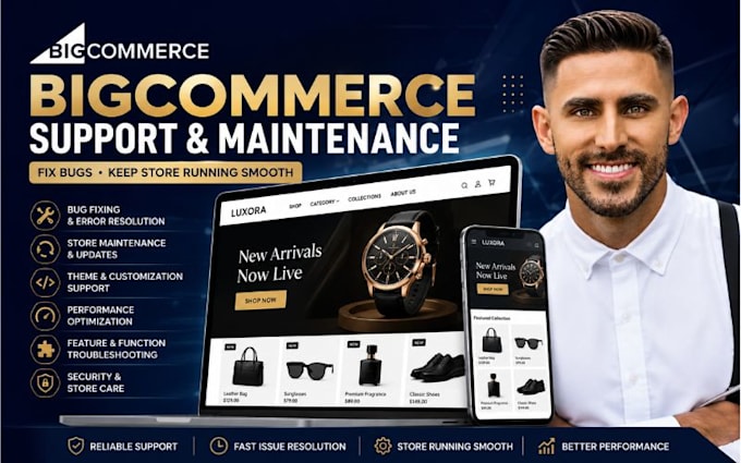 bigcommerce fix bigcommerce bug fix bigcommerce support bigcommerce maintenance