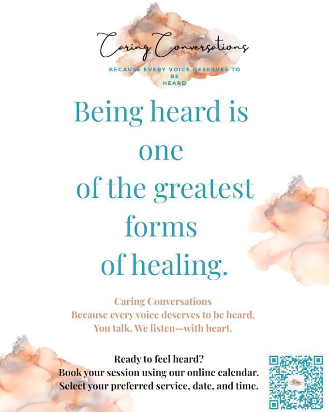 listen without judgment when you need someone to talk to