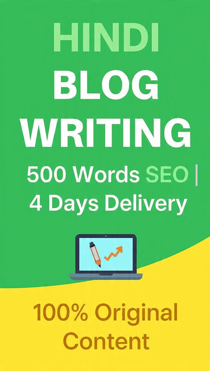 write SEO optimized hindi article and blog posts