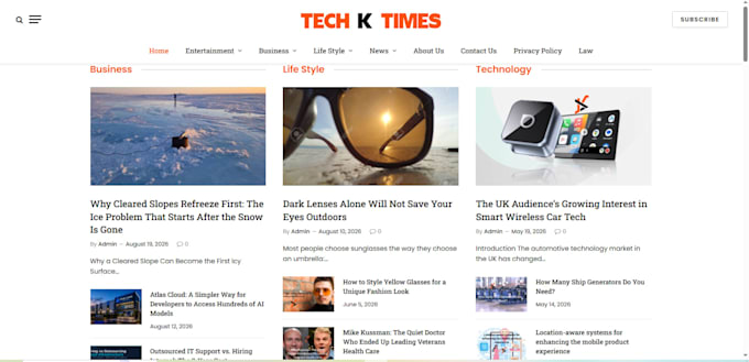 do guest post on artdaily,com, techktimes,co,uk, goodmenproject,com
