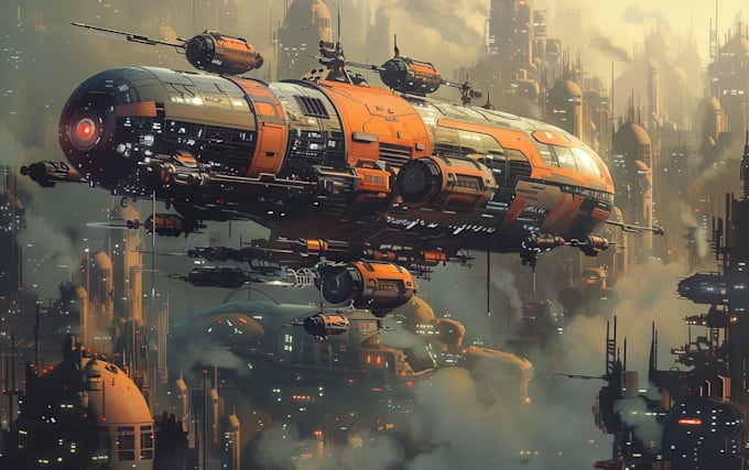 design sci fi illustration and sci fi sci fi illustration