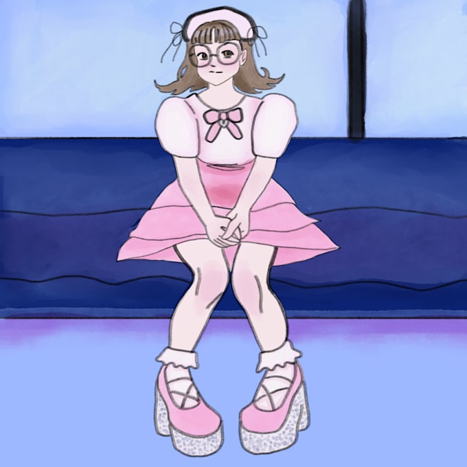 create a uniquely stylized digital mixed media portrait