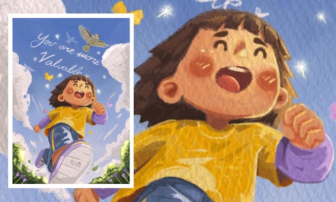 illustrate warm and heartfelt childrens book illustrations