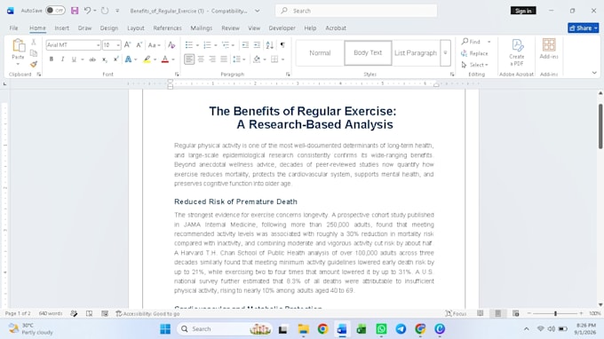 write medical articles health blogs and create presentation