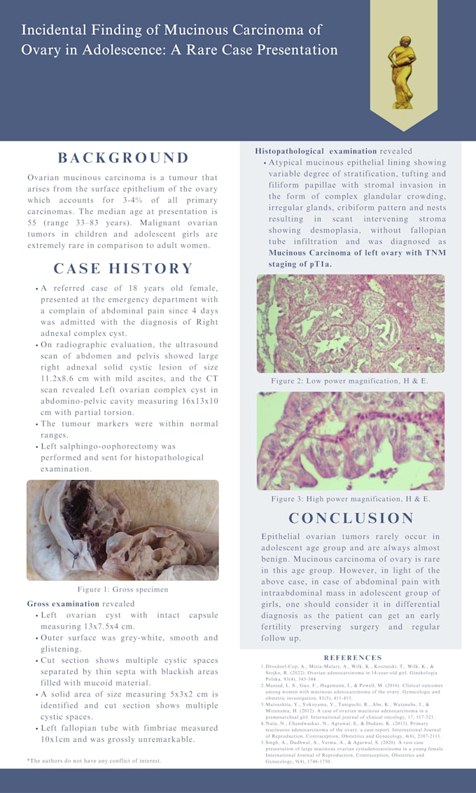 design a professional research or academic poster