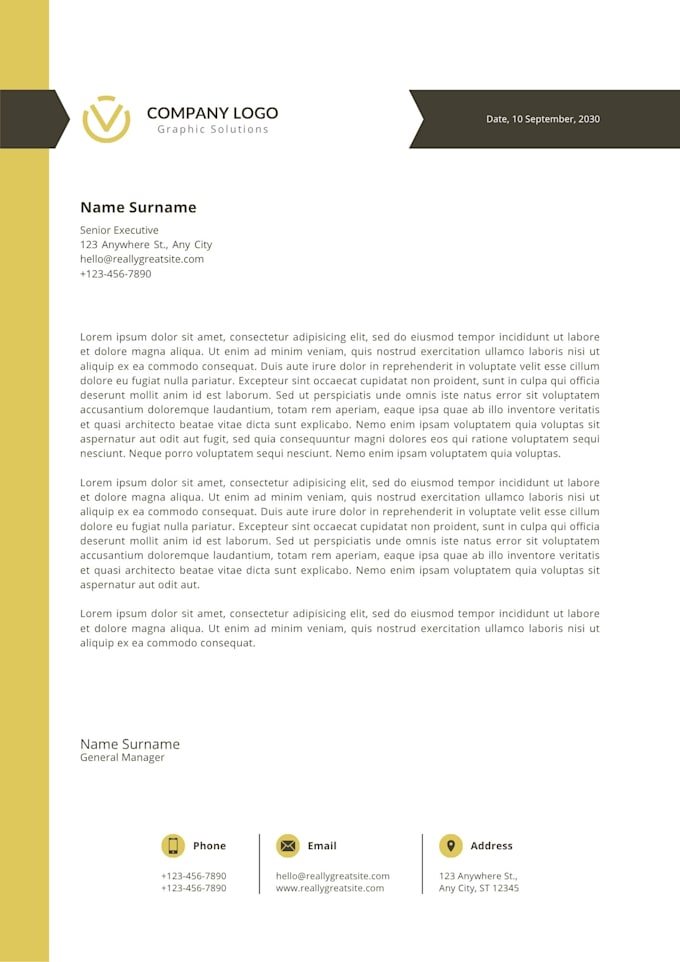 design professional invoices, receipt, custom letterhead with editable file