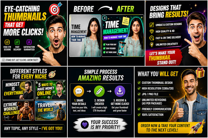 design high CTR youtube thumbnails that boost your views