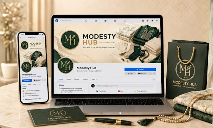 setup professional facebook and instagram business page