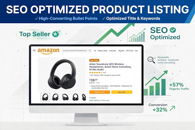 do amazon uae product listing and image editing