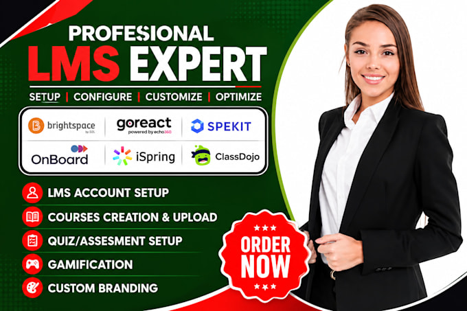 setup brightspace lms onboard ispring suite classdojo lms goreact spekit lms