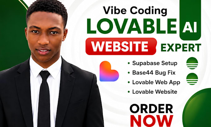 develop lovable websites, lovable landing page, or lovable web app